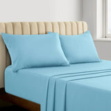 4-Piece Bamboo Blend Cooling Bed Sheets Set