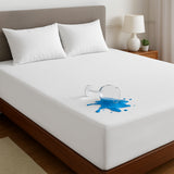 Terry Mattress Protector – Waterproof, Breathable & Hypoallergenic Mattress Cover