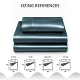 Silky Soft 4-Piece Satin Sheet Set | Deep Pocket | Wrinkle-Free Easy Care Bedding
