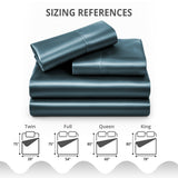 Silky Soft 4-Piece Satin Sheet Set | Deep Pocket | Wrinkle-Free Easy Care Bedding