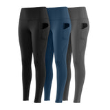 High-Waisted Leggings with Pockets Women's Activewear