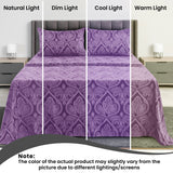 4-Piece Paisley Design Bed Sheet Set | Deep Pocket | Flat, Fitted & Pillowcases