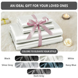 Silky Soft 4-Piece Satin Sheet Set | Deep Pocket | Wrinkle-Free Easy Care Bedding