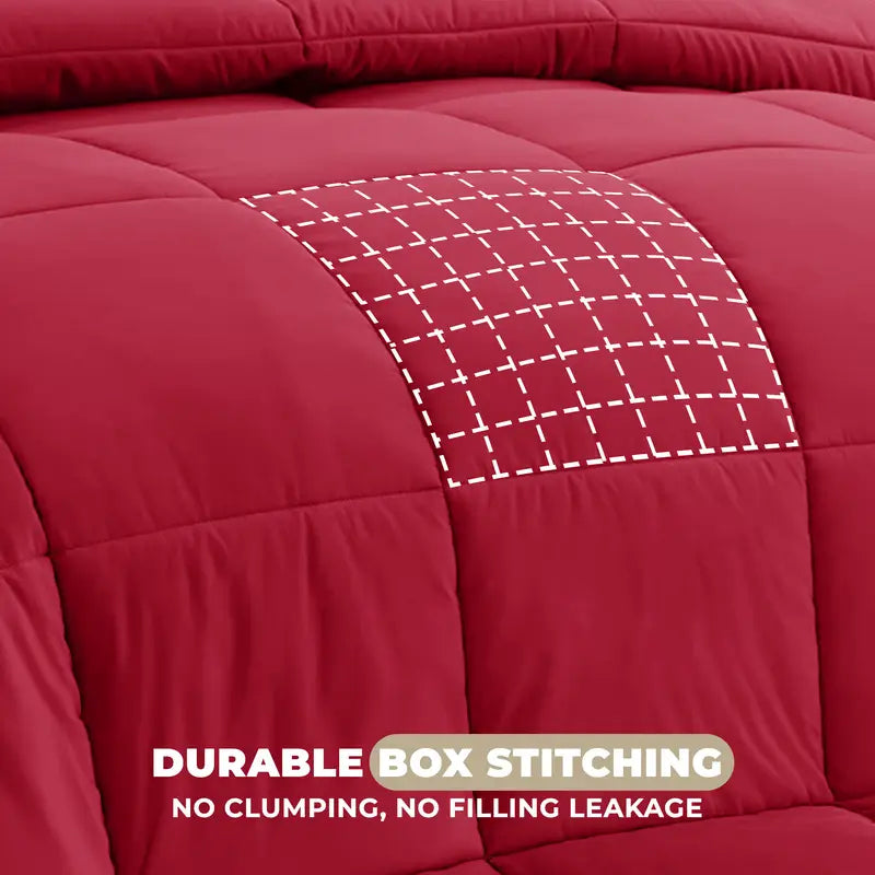 3-Piece Reversible Comforter Set