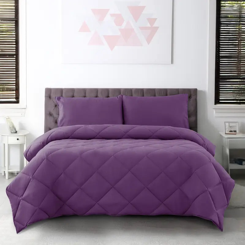 3-Piece Reversible Comforter Set